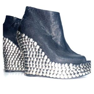Jeffrey Campbell studded Open toe Booties